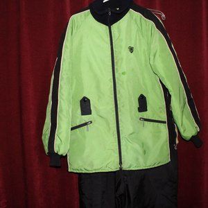 Vintage Arctic Cat snowmobile suit 2 piece large mens